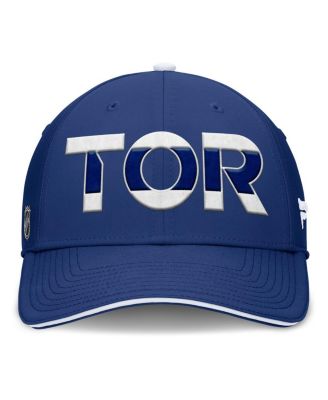 Men's Blue/White Toronto Maple Leafs Authentic Pro Rink Team Code Flex Hat
