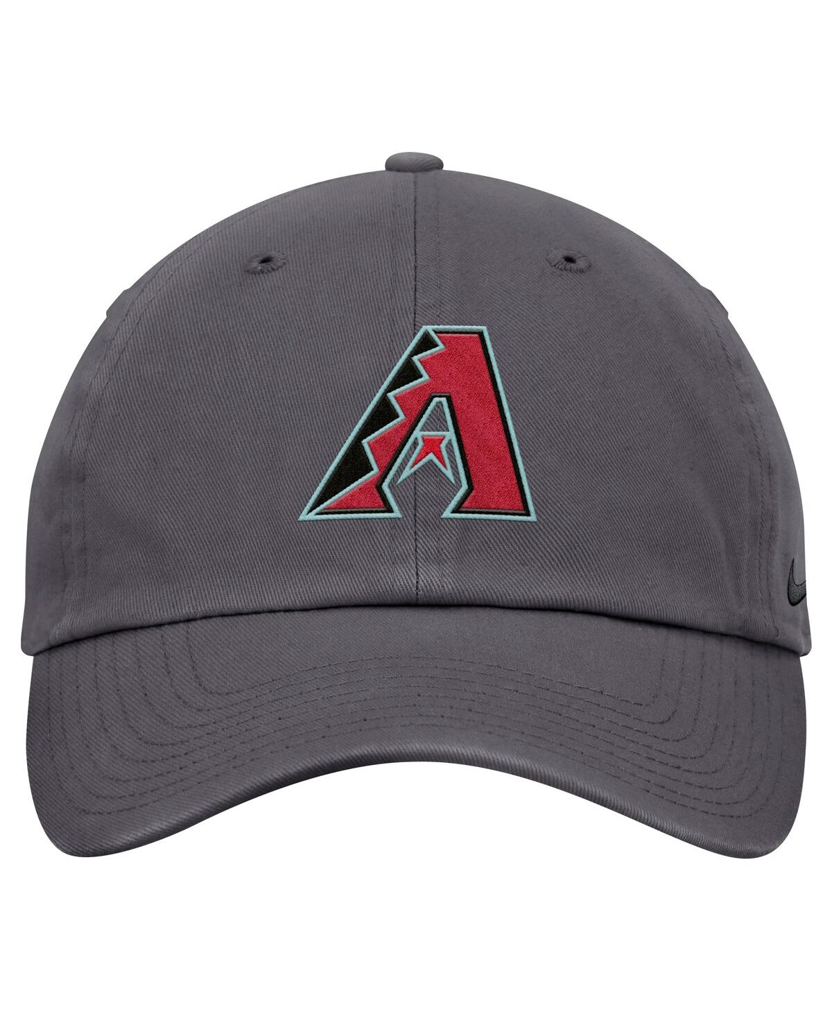 Nike Men's Gray Arizona Diamondbacks Club Adjustable Hat In Gray