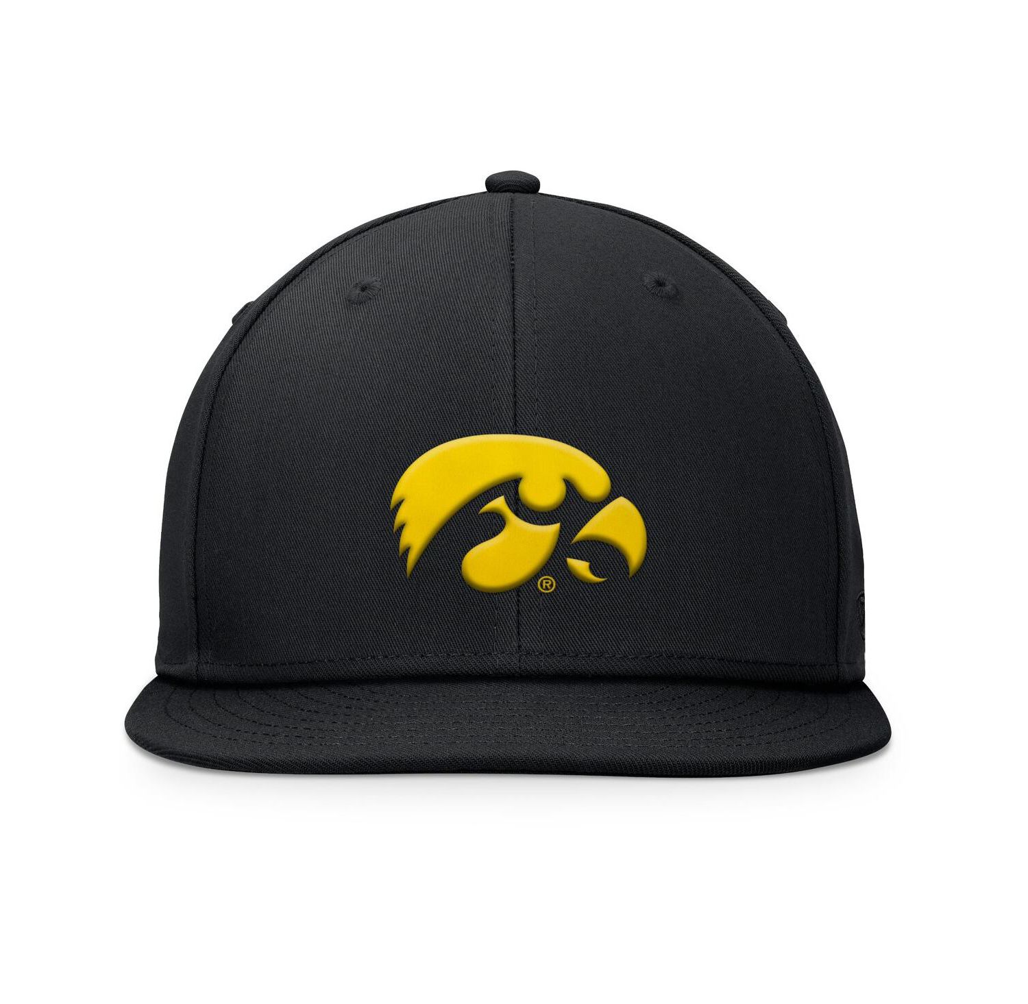 Men's Black Iowa Hawkeyes Fundamental Snapback Hat