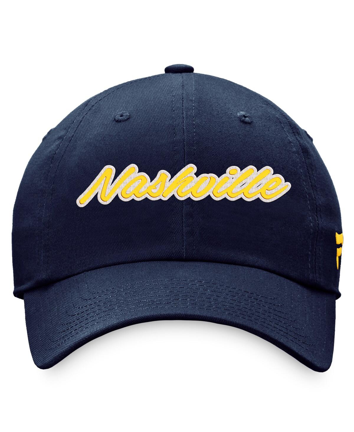 Fanatics Women's Navy Nashville Predators Breakaway Adjustable Hat In Navy