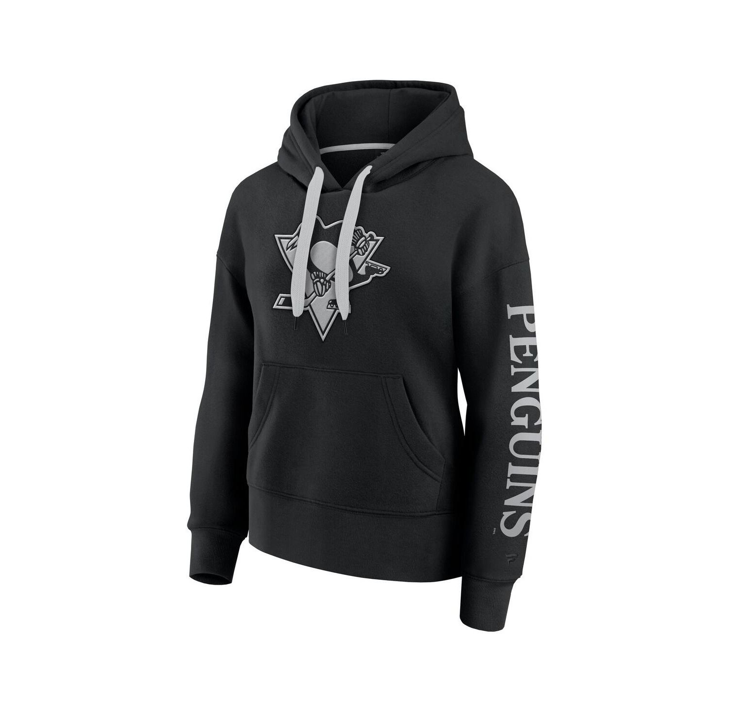 Women's Black Pittsburgh Penguins Elements Next Pullover Hoodie