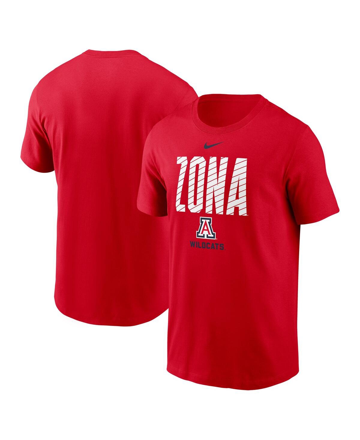 Nike Men's Red Arizona Wildcats Campus Endzone T-shirt In Red