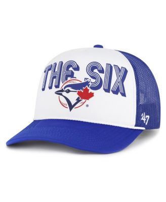 '47 Brand - Men's Royal Toronto Blue Jays Retro Region Foam Trucker Adjustable Hat