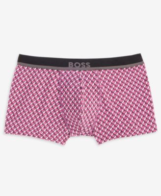 Hugo Boss - Men's Micro-Print Logo Trunks