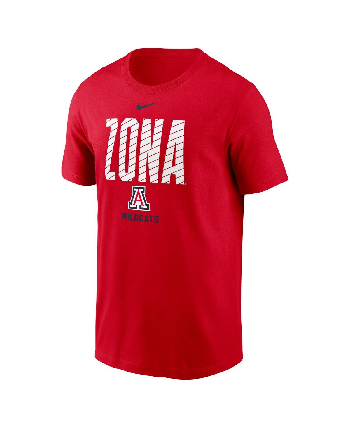 Nike Men's Red Arizona Wildcats Campus Endzone T-shirt In Red