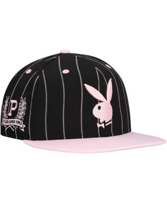Lids - Men's Black Playboy Logo Adjustable Hat