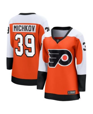 Fanatics - Women's  Matvei Michkov Orange Philadelphia Flyers Home Premier Breakaway Player Jersey