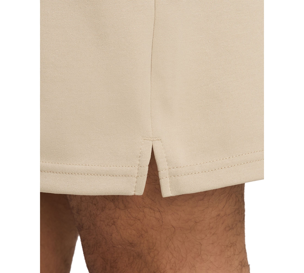 Nike Men's Primary Fleece Dri-fit Relaxed-fit Uv 7" Performance Shorts In Desert Khaki,desert Khaki