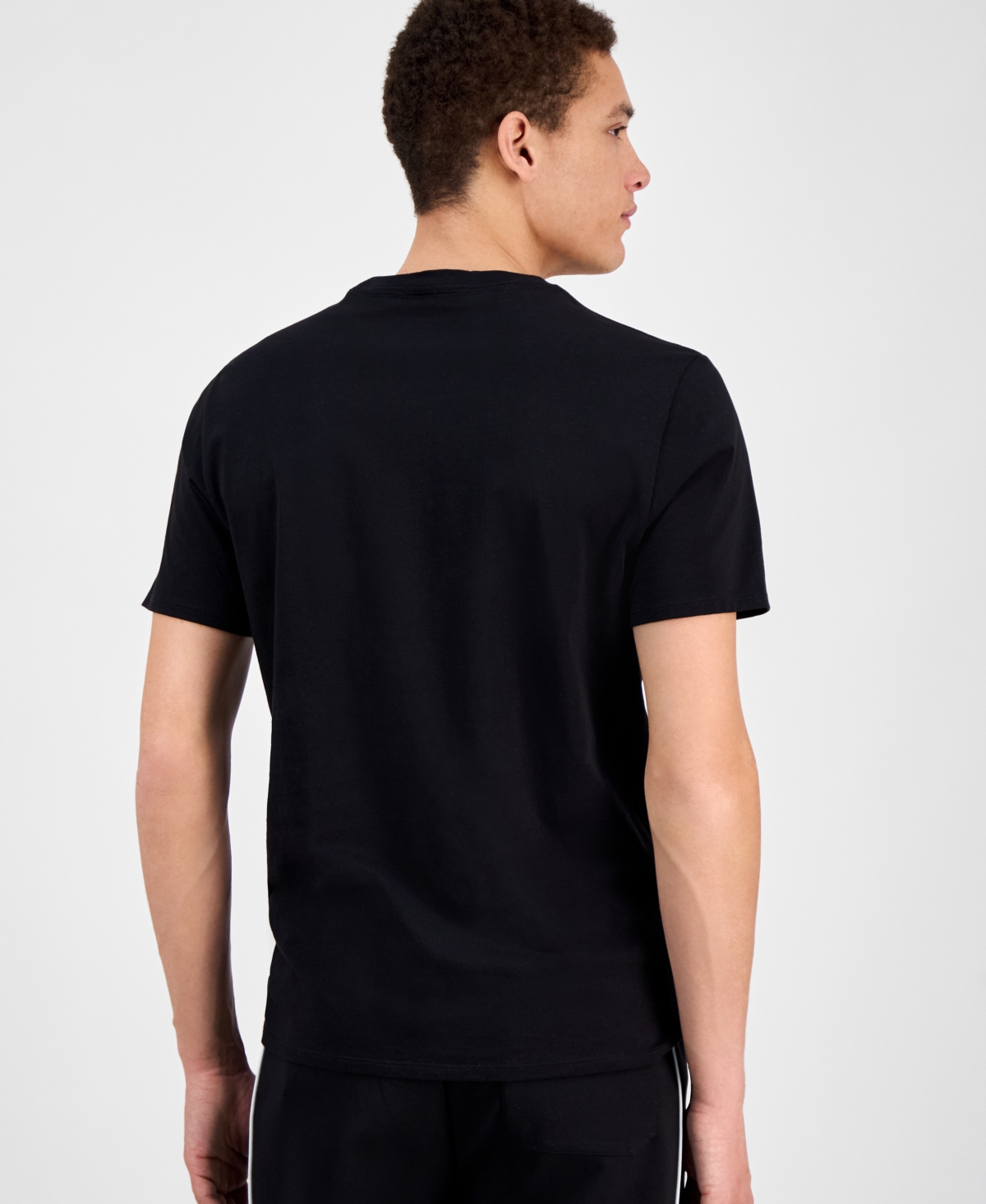Karl Lagerfeld Men's Karl Head Graphic T-shirt In Black