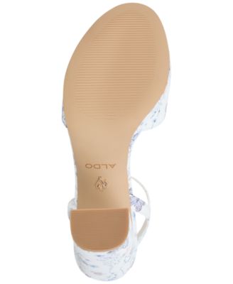 Women's Gracious Two-Piece Block-Heel Dress Sandals