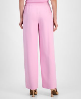 Women's Mid-Rise Wide-Leg Pants