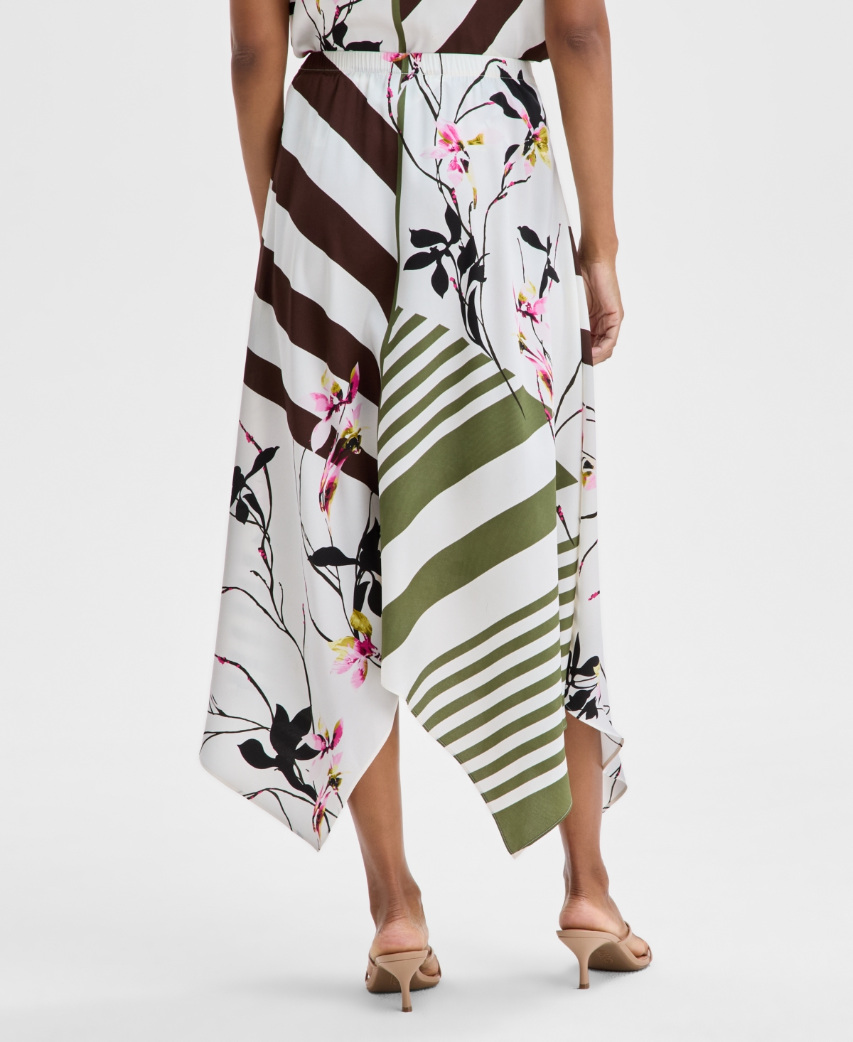 INC INTERNATIONAL CONCEPTS WOMEN'S HANDKERCHIEF-HEM SKIRT, EXCLUSIVELY AT MACY'S 