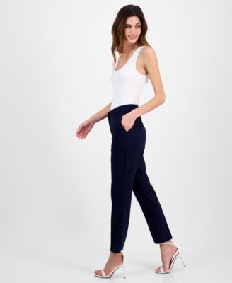 Women's Classic Mid-Rise Ankle Pants