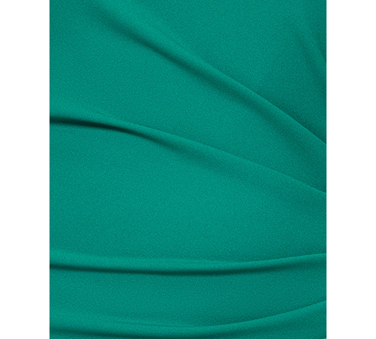 Xscape Plus Size Ruffled Off-the-shoulder Midi Dress In Green