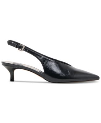 Women's Alenna Kitten-Heel Slingback Pumps