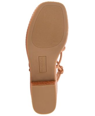 Women's Essa Knots Square Toe Wedge Sandals