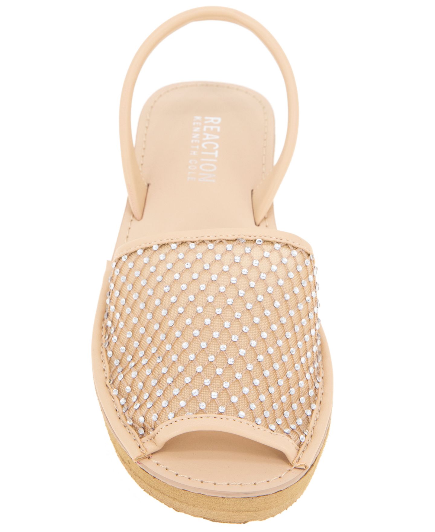 Женские сандалии Kenneth Cole Reaction Fine Glass Mesh Wedge, цвет: Миндальный сетчатый — фото 7