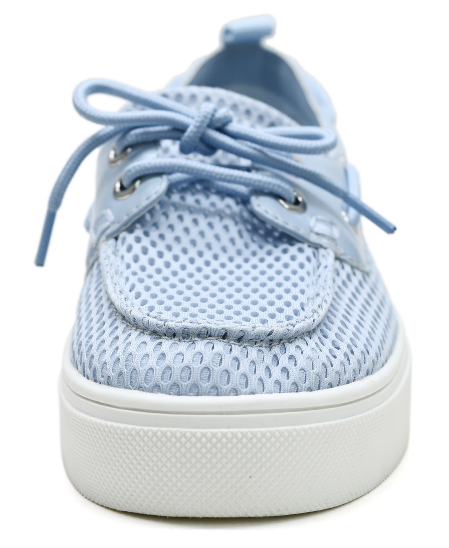 Женские туфли Kenneth Cole Reaction Zelda Almond Toe Boat, цвет: Синий сетчатый — фото 7