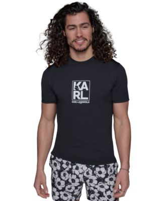 Men's Regular-Fit Logo Graphic Rash Guard 