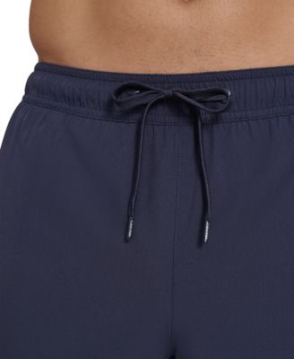 Men's Core Euro Regular-Fit Quick-Dry 5" Swim Trunks with Compression Short Liner