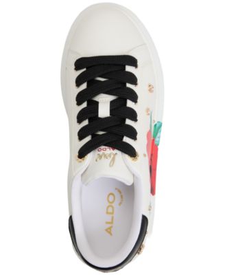 Women's Lovekiss Embellished Lace-Up Platform Sneakers