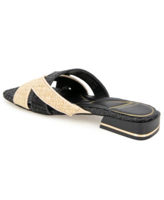 Women's Issa Square Toe Flat Sandals