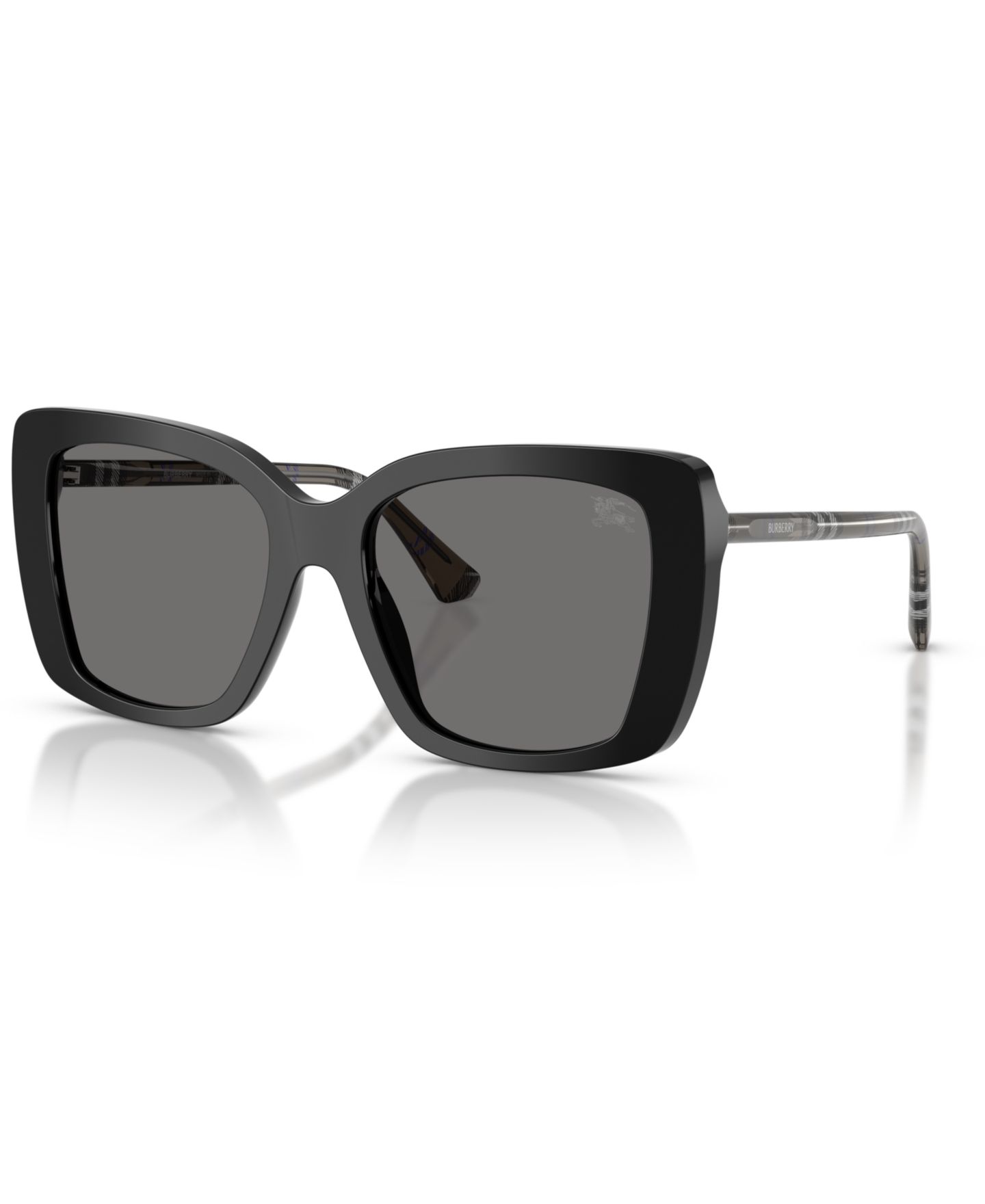 Женские солнцезащитные очки Burberry Polarized Sunglasses, BE4456, цвет: Чёрный — фото 1