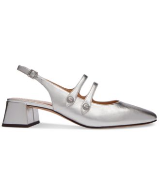 Winley Patent Leather Mary Janes Slingback Pumps