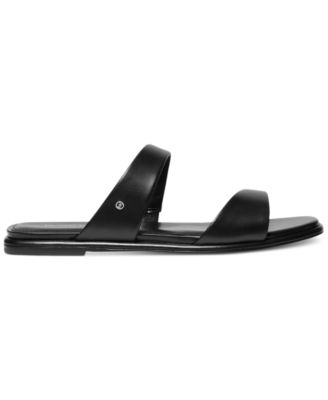 Jaida Leather Slides Sandals