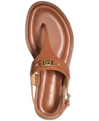 Mandy Logo Slingback Thong Sandals
