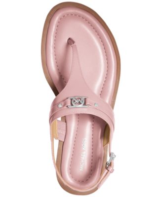 Mandy Logo Slingback Thong Sandals