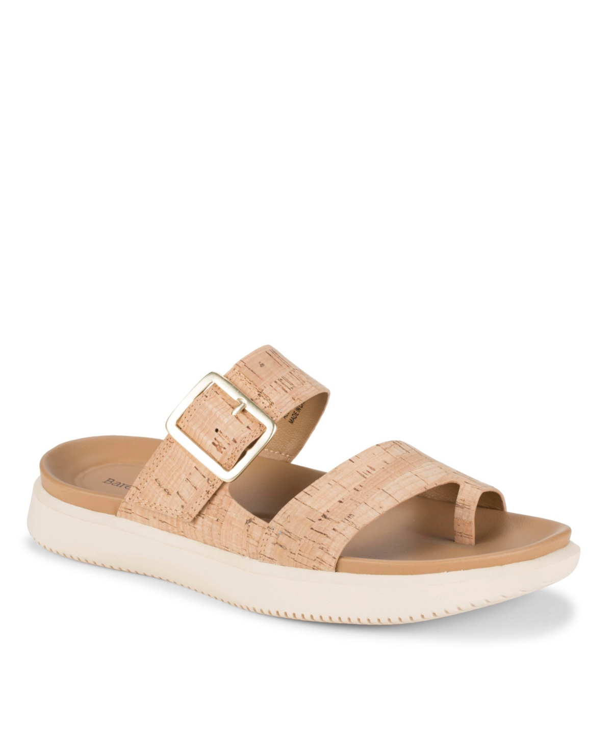 Shop Baretraps Women's Eliza Slide On Sandals In Natural Cork