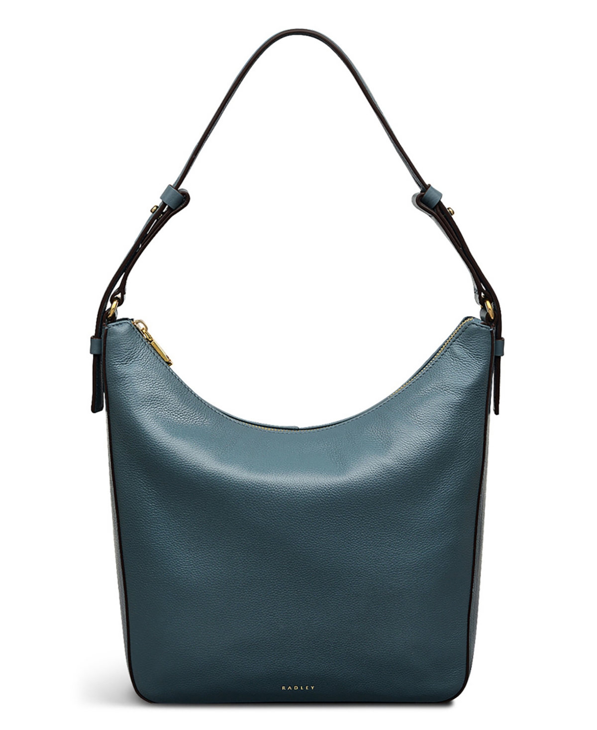 Radley London Embankment Way Large Ziptop Shoulder Bag In Blue