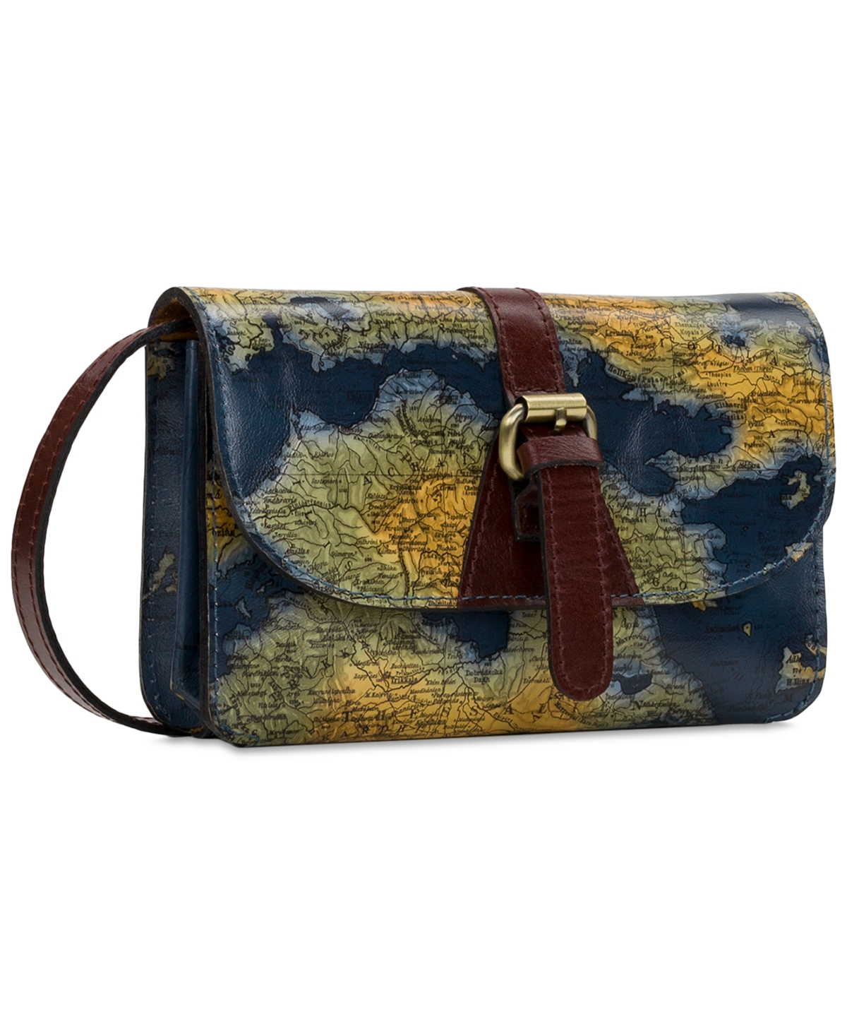 PATRICIA NASH TORRI SMALL LEATHER CROSSBODY 