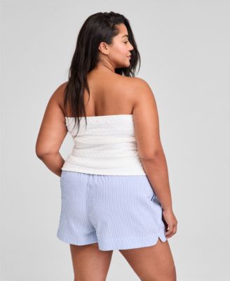 And Now This Trendy Plus Size Strapless Tube-Top, Exclusively at Macy's 