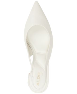 Women's Uliana Pointed-Toe Slingback Block-Heel Pumps