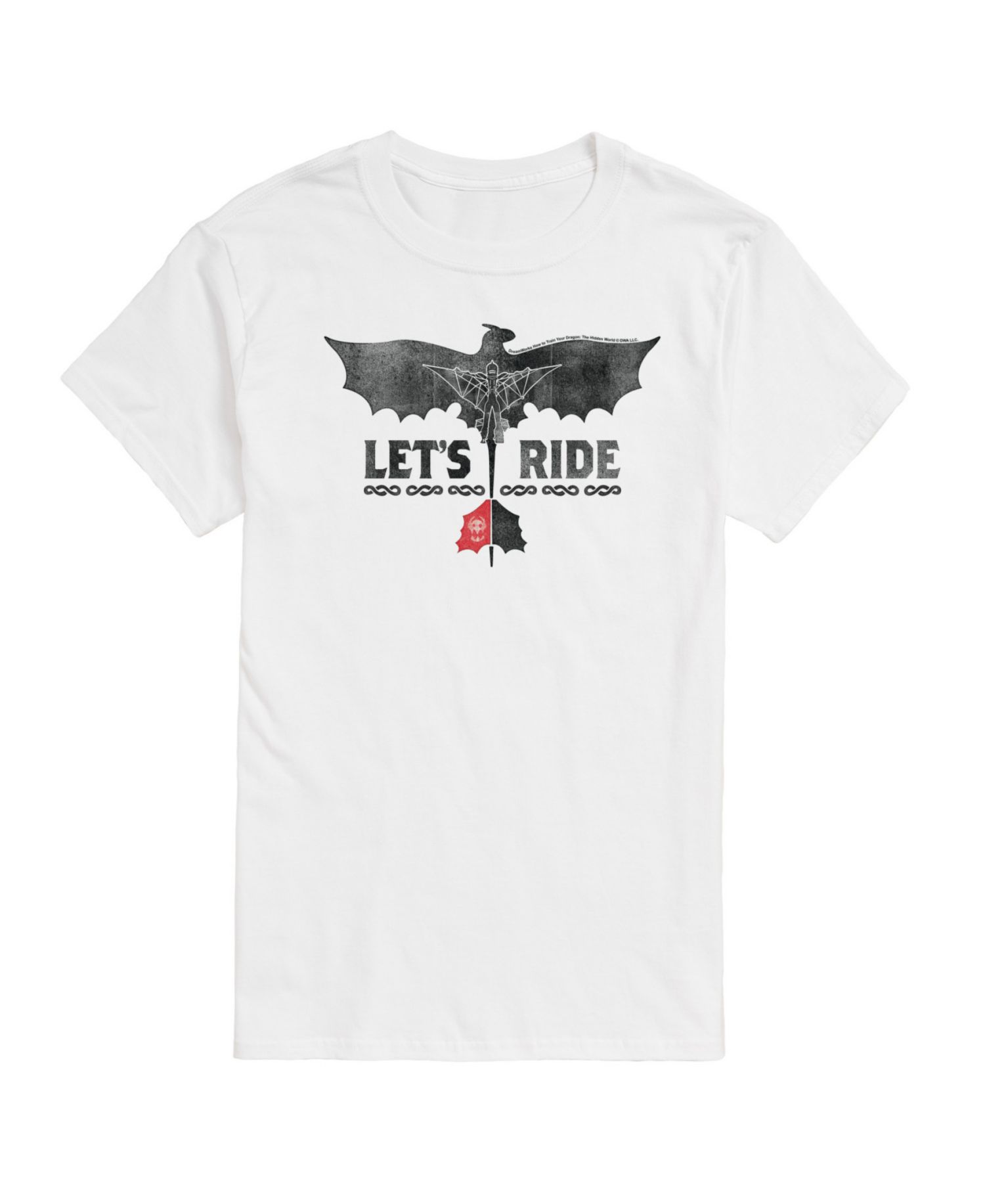 Men's How To Train Your Dragon Lets Ride Short Sleeve T-Shirt