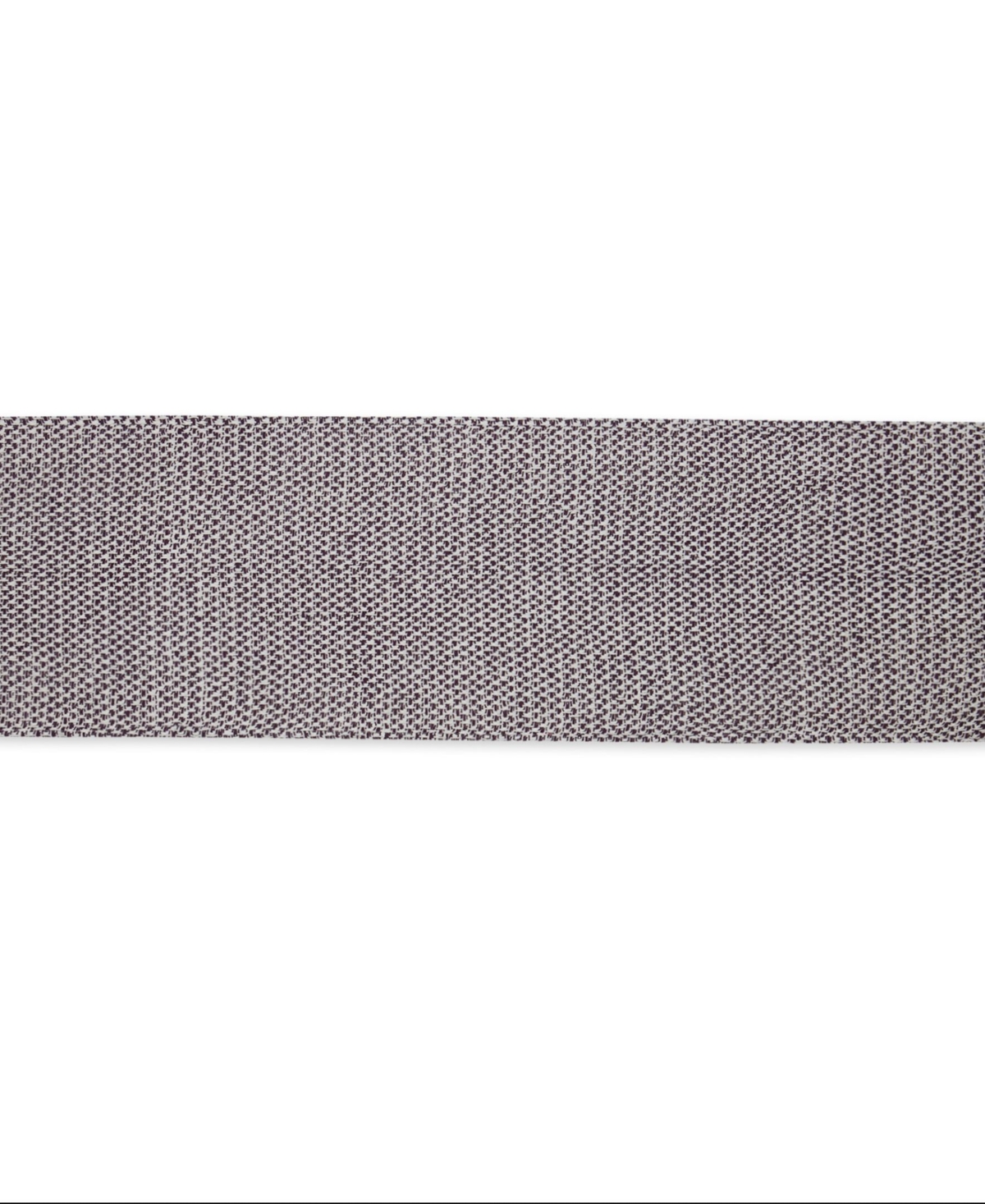 Design Imports Woven Jacquard Fringe Table Runner, 15" X 72" In Eggplant