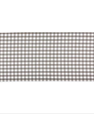 Reversible Gingham-Buffalo Table Runner, 14" x 72"