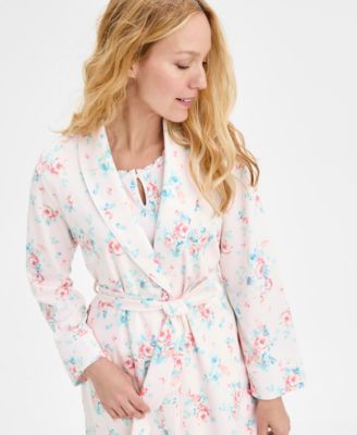 Charter Club - Women's Cotton Printed Mother's Day Robe