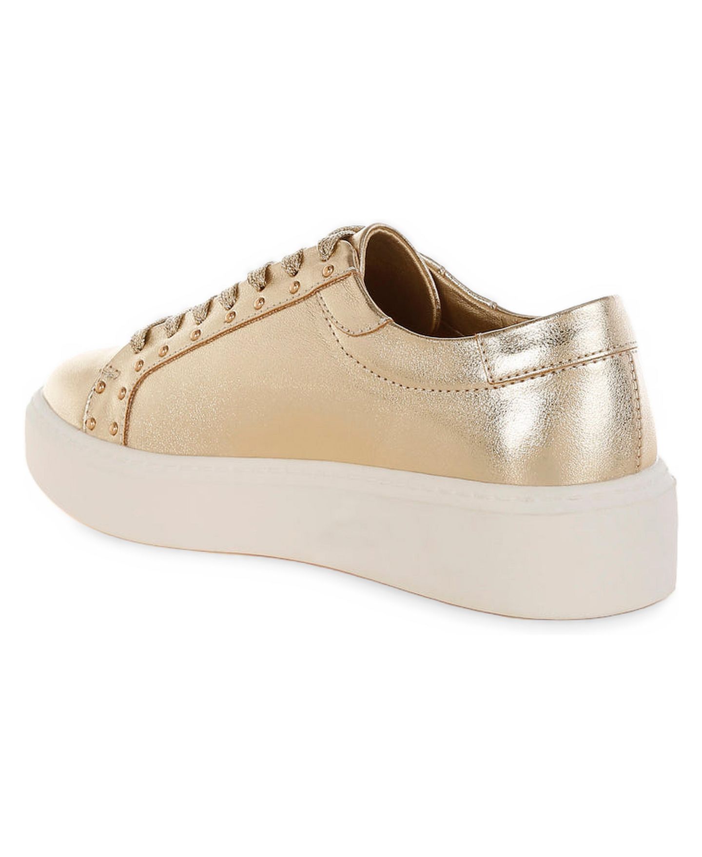 Женские кроссовки Rag & Co Cincinati Metallic Pleather Chunky, цвет: Золотой металлик — фото 2