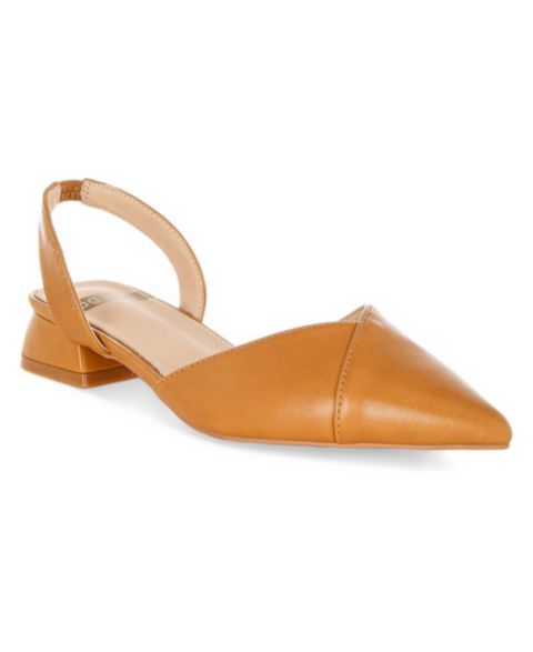 Женские сандалии Rag & Co Tijay Soft Real Leather Slingback, цвет: Рыжевато-коричневый кожаный