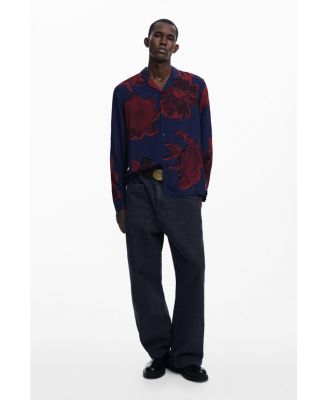 Men's Dark floral shirt