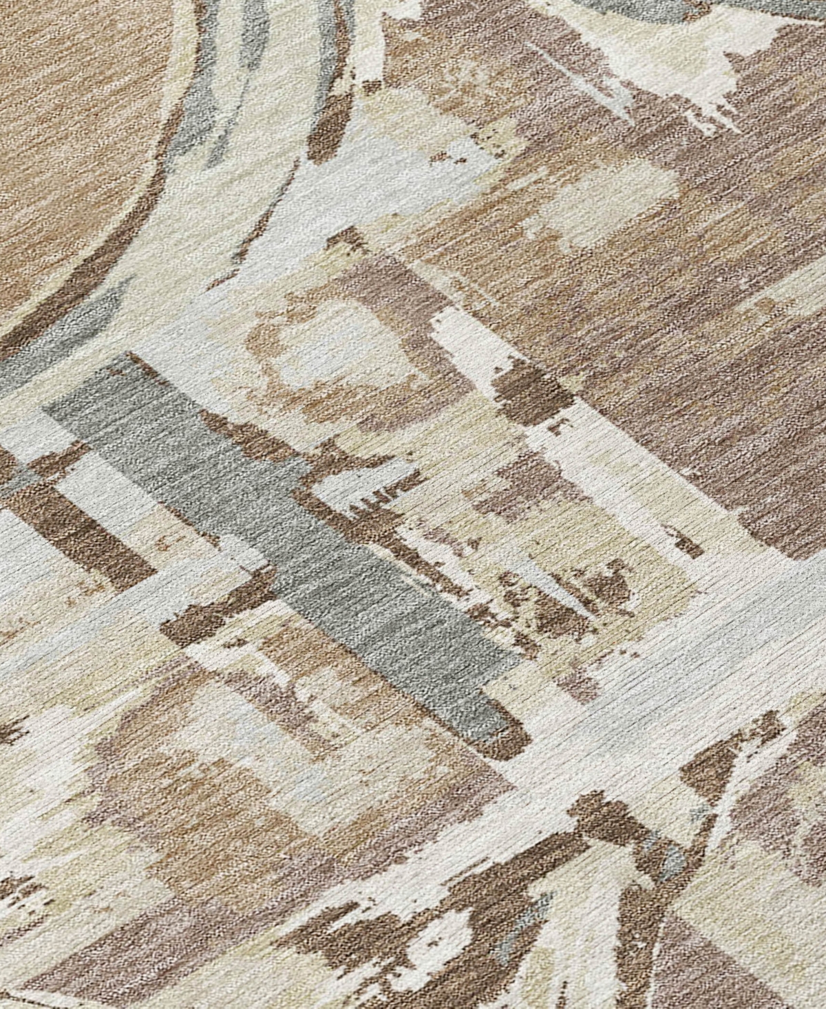 Addison Chantille Acn855 9'x12' Area Rug In Mocha
