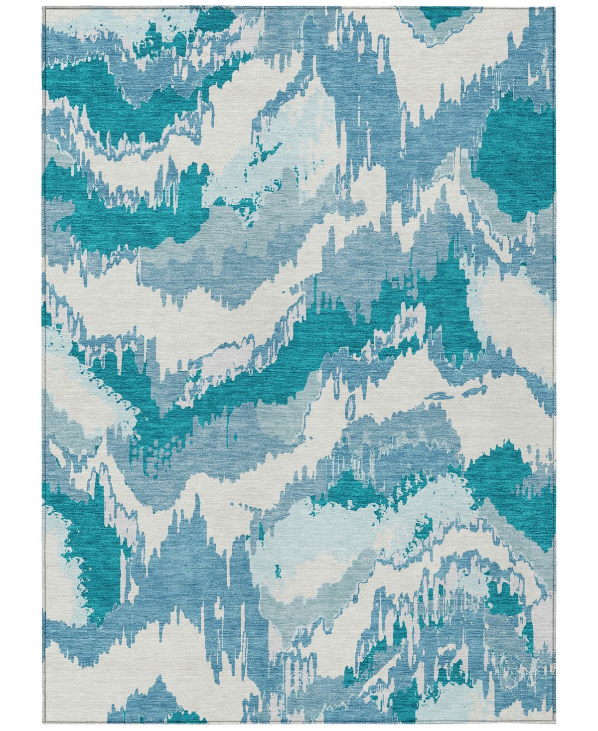 Addison Chantille Acn865 8'x10' Area Rug In Teal