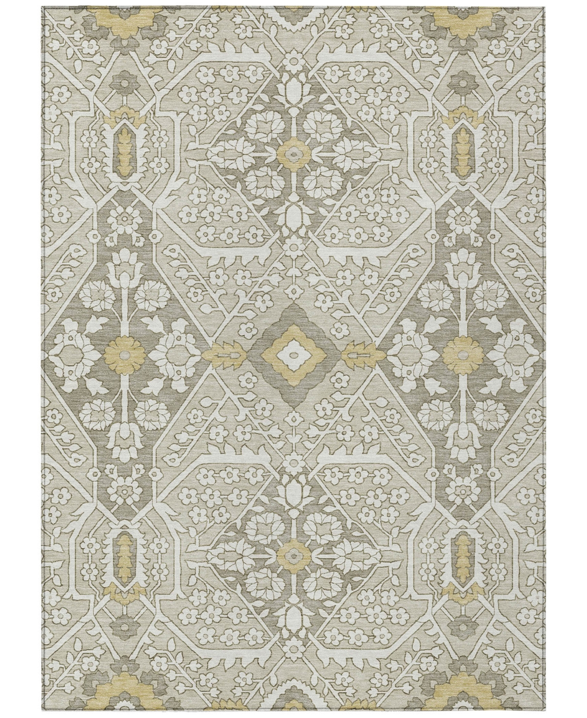 Addison Chantille Acn863 8'x10' Area Rug In Ivory