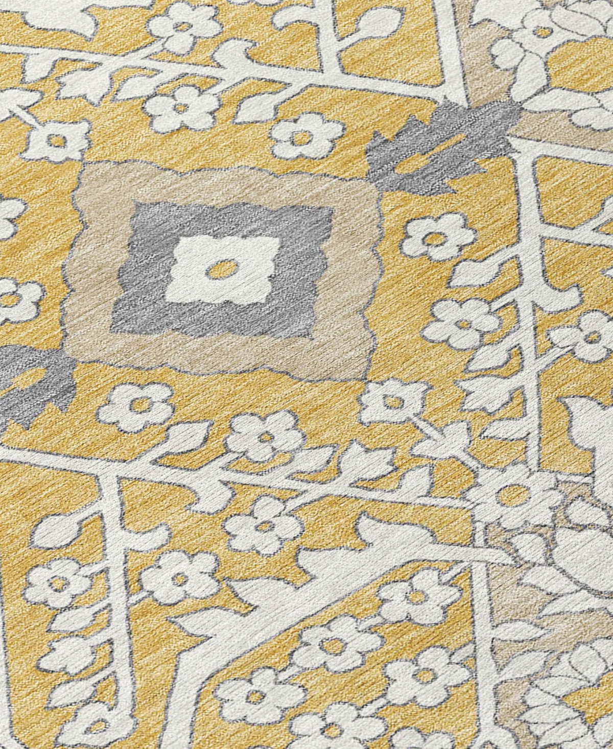 Addison Chantille Acn863 8'x10' Area Rug In Gold
