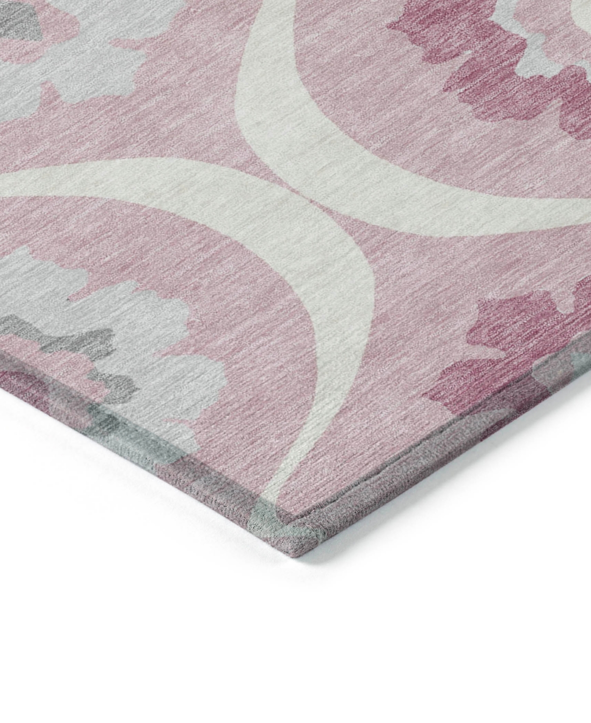 Addison Chantille Acn858 5'x7'6" Area Rug In Pink