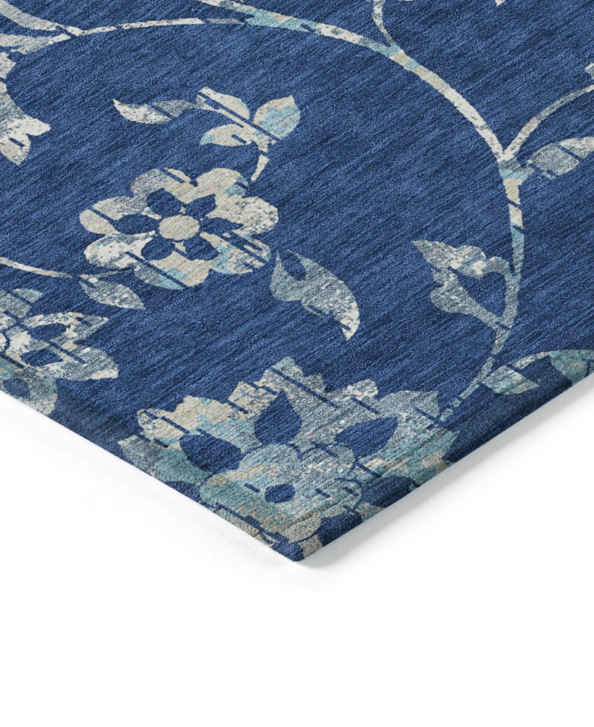 Addison Chantille Acn856 5'x7'6" Area Rug In Navy
