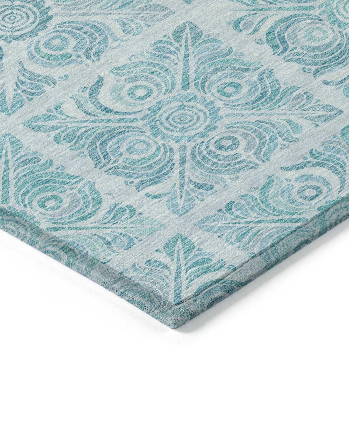 Addison Chantille Acn854 5'x7'6" Area Rug In Turquoise